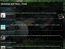 Tablet Screenshot of gravataisoftballteam.blogspot.com