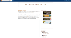 Desktop Screenshot of cutegetscuter.blogspot.com