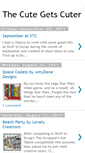 Mobile Screenshot of cutegetscuter.blogspot.com