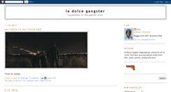 Desktop Screenshot of ladolcegangster.blogspot.com