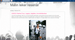 Desktop Screenshot of malinlundahl.blogspot.com