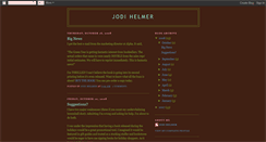Desktop Screenshot of jodihelmer.blogspot.com