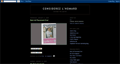 Desktop Screenshot of considerthelobster.blogspot.com