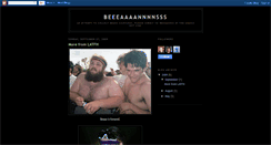 Desktop Screenshot of beeaannss.blogspot.com