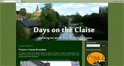 Desktop Screenshot of daysontheclaise.blogspot.com