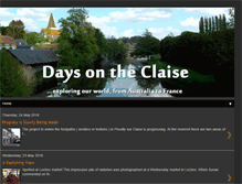 Tablet Screenshot of daysontheclaise.blogspot.com