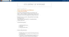 Desktop Screenshot of itsdone-itsupport.blogspot.com