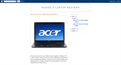 Desktop Screenshot of daniels-laptop-reviews.blogspot.com
