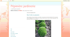 Desktop Screenshot of jardinerie.blogspot.com