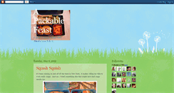 Desktop Screenshot of packablefeast.blogspot.com