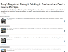 Tablet Screenshot of michiganfoodanddrinkguide.blogspot.com