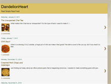 Tablet Screenshot of dandelionheart-michelle.blogspot.com