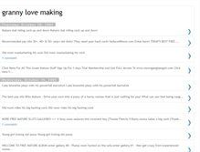 Tablet Screenshot of granny-love-making.blogspot.com