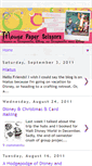 Mobile Screenshot of mousepaperscissors.blogspot.com
