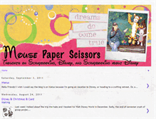 Tablet Screenshot of mousepaperscissors.blogspot.com