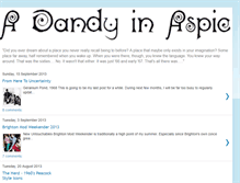 Tablet Screenshot of dandyinaspic.blogspot.com