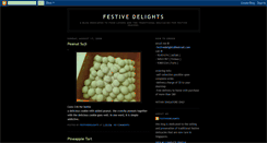 Desktop Screenshot of festivedelights.blogspot.com