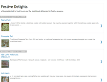 Tablet Screenshot of festivedelights.blogspot.com