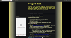 Desktop Screenshot of cougarttank.blogspot.com