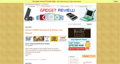 Desktop Screenshot of freegadgetreview.blogspot.com
