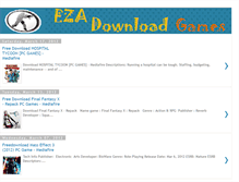 Tablet Screenshot of ezadownloadgames.blogspot.com