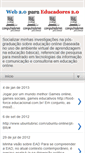 Mobile Screenshot of educadordoispontozero.blogspot.com