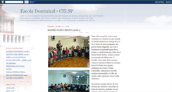 Desktop Screenshot of escoladominicalcelsp.blogspot.com