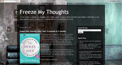 Desktop Screenshot of freeze-mythoughts.blogspot.com