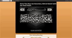 Desktop Screenshot of ajidaieallahdee.blogspot.com