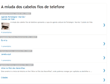 Tablet Screenshot of amiudadoscabelosfiosdetelefone.blogspot.com