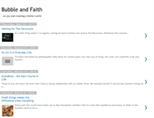 Tablet Screenshot of bubbleandfaith.blogspot.com