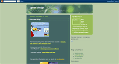 Desktop Screenshot of gwen-design.blogspot.com