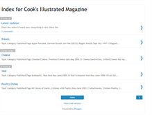 Tablet Screenshot of indexforcooks.blogspot.com