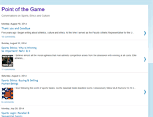 Tablet Screenshot of pointofthegame.blogspot.com