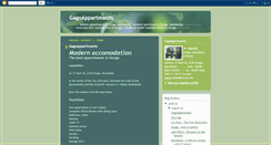 Desktop Screenshot of gagoappartments.blogspot.com