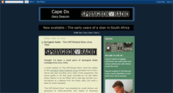 Desktop Screenshot of capedx.blogspot.com