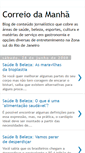 Mobile Screenshot of correiodamanh.blogspot.com
