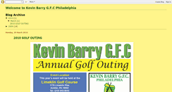 Desktop Screenshot of kevinbarrysphilly.blogspot.com