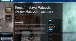 Desktop Screenshot of melayumalaya.blogspot.com