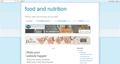 Desktop Screenshot of foodsnutrition.blogspot.com