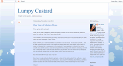 Desktop Screenshot of lumpycustard101.blogspot.com