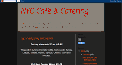 Desktop Screenshot of nyccafecatering.blogspot.com