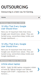 Mobile Screenshot of outsourcing100.blogspot.com
