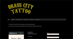 Desktop Screenshot of brasscitytattoo.blogspot.com