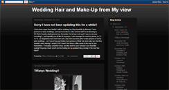 Desktop Screenshot of professionaleleganceweddinghairandmu.blogspot.com