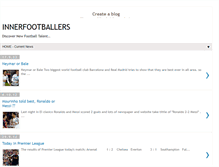 Tablet Screenshot of innerfootballers.blogspot.com