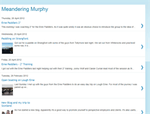 Tablet Screenshot of meanderingmurphy.blogspot.com