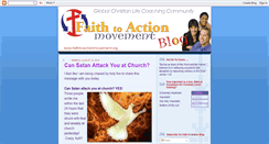 Desktop Screenshot of faithtoaction.blogspot.com