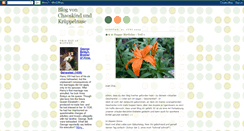 Desktop Screenshot of chaoskind-und-krueppelnase.blogspot.com