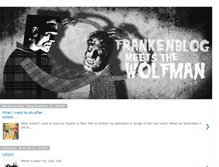 Tablet Screenshot of frankenblogmeetsthewolfman.blogspot.com